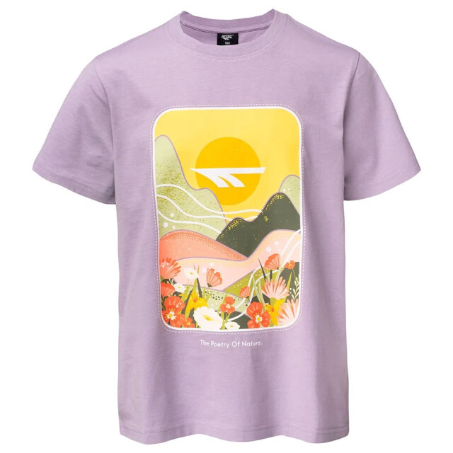 Hi-Tec Kinder/kinder poëzie t-shirt met korte mouwen UTIG5732_lavender large