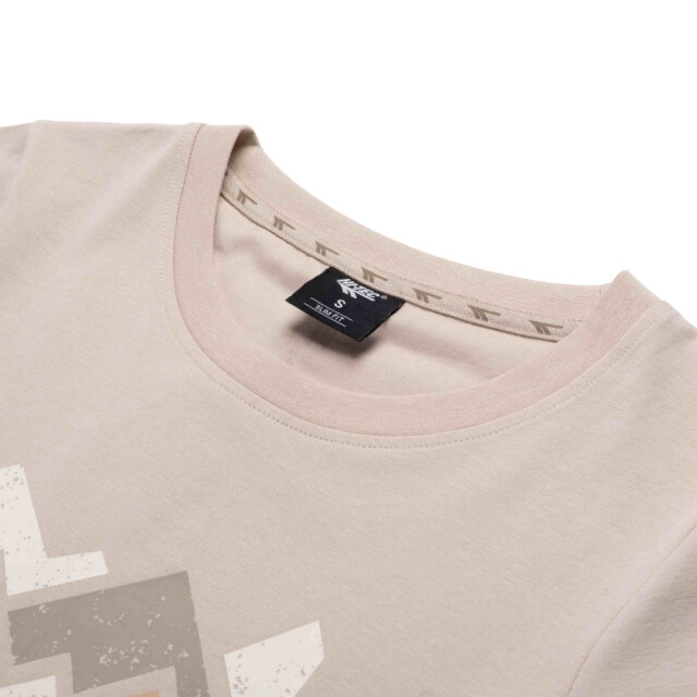 Hi-Tec Dames lady aldys t-shirt met korte mouwen UTIG5637_beige large
