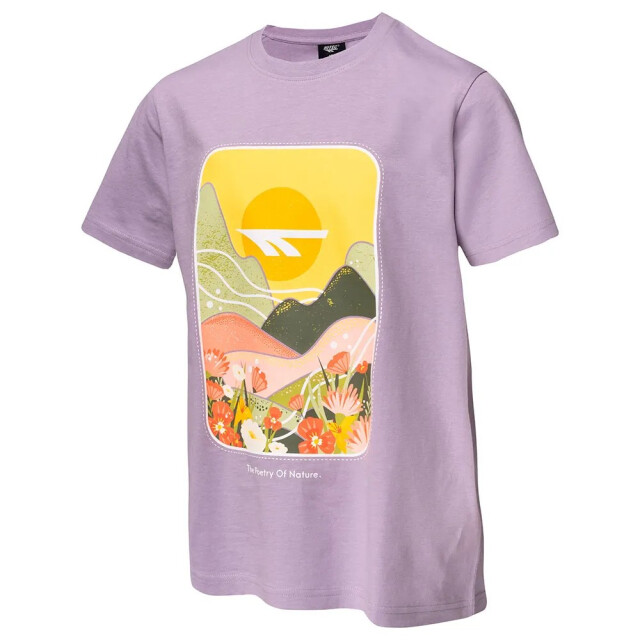 Hi-Tec Kinder/kinder poëzie t-shirt met korte mouwen UTIG5732_lavender large