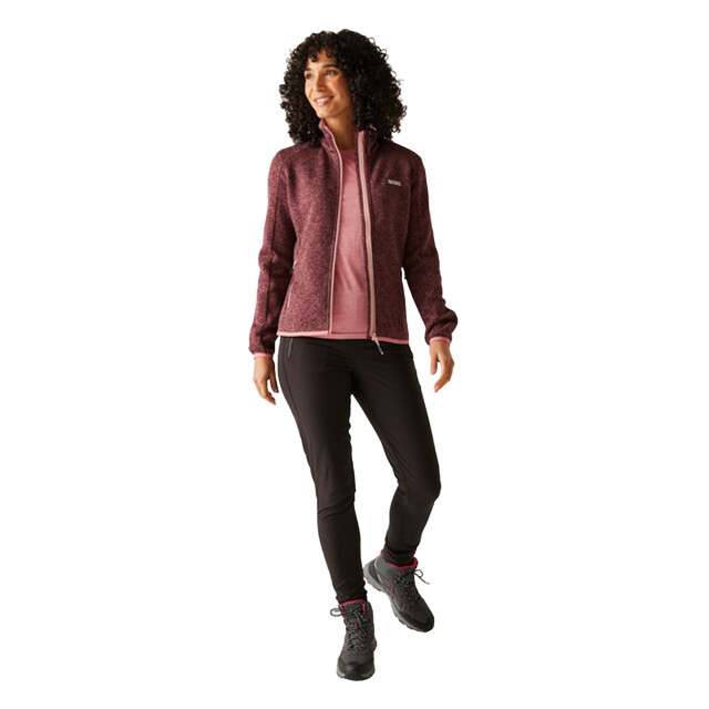 Regatta Dames newhill full zip fleecejack UTRG12326_dustyrose large Regatta Dames newhill full zip fleecejack UTRG12326_dustyrose large