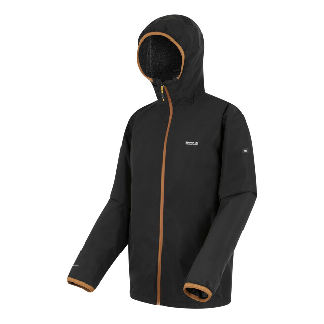 Regatta Caspen waterdichte jas heren UTRG12338_black large Regatta Caspen waterdichte jas heren UTRG12338_black large