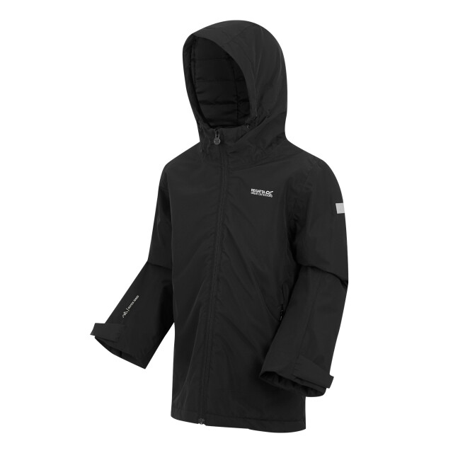 Regatta Frelton waterdichte jas voor kinderen/kinderen UTRG12340_black large