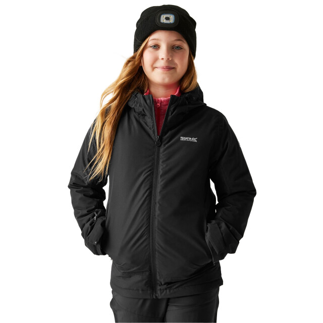 Regatta Frelton waterdichte jas voor kinderen/kinderen UTRG12340_black large