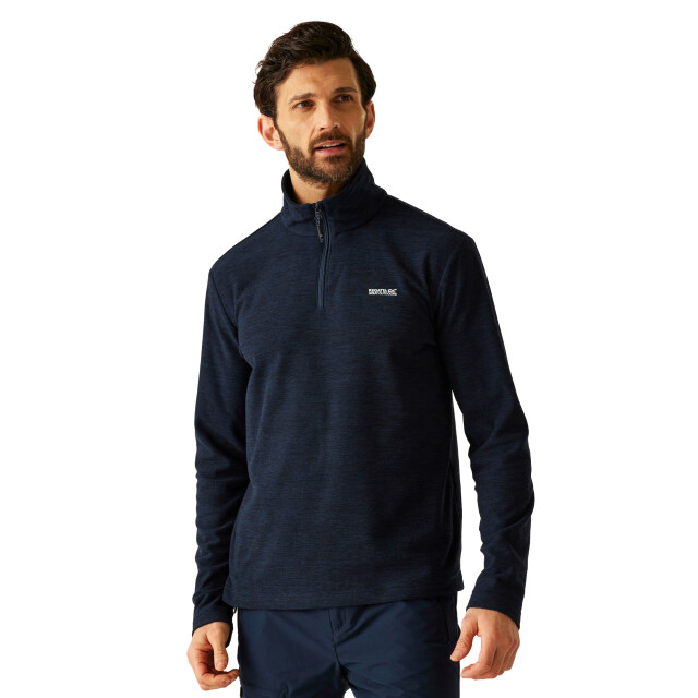 Regatta Heren thompson marl half zip fleecejack UTRG12347_navy large