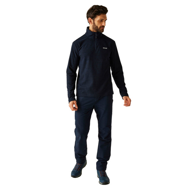 Regatta Heren thompson marl half zip fleecejack UTRG12347_navy large
