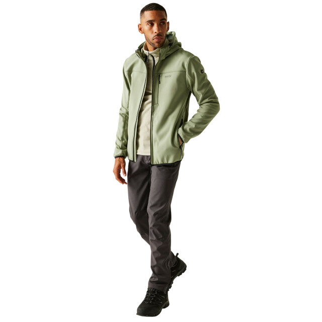 Regatta Heren ossek soft shell jas UTRG12358_oilgreen large