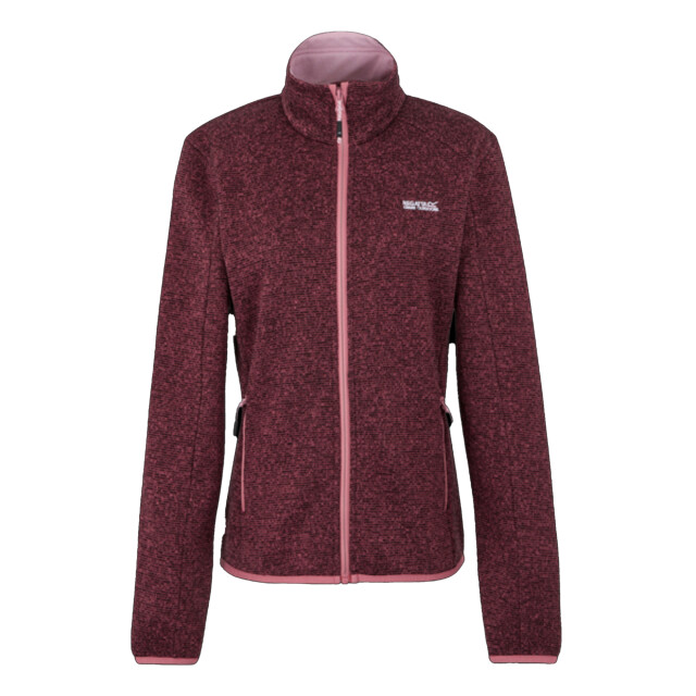 Regatta Dames newhill full zip fleecejack UTRG12326_dustyrose large Regatta Dames newhill full zip fleecejack UTRG12326_dustyrose large
