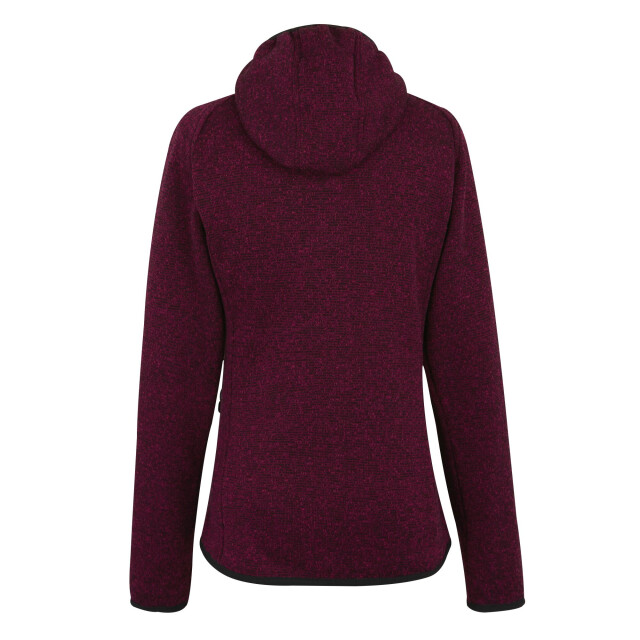 Regatta Dames newhill fleecejas met capuchon UTRG12331_darkpimento large Regatta Dames newhill fleecejas met capuchon UTRG12331_darkpimento large