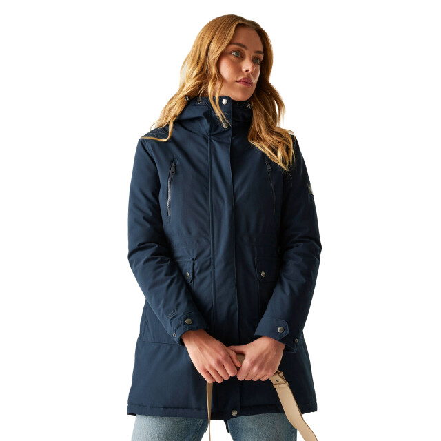 Regatta Dames valenta waterdichte jas UTRG12346_navyblue large