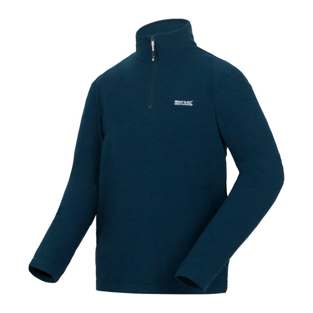 Regatta Heren thompson marl half zip fleecejack UTRG12347_moonlightdenim large