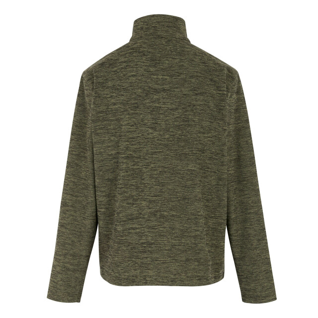 Regatta Heren thompson marl half zip fleecejack UTRG12347_oilgreen large
