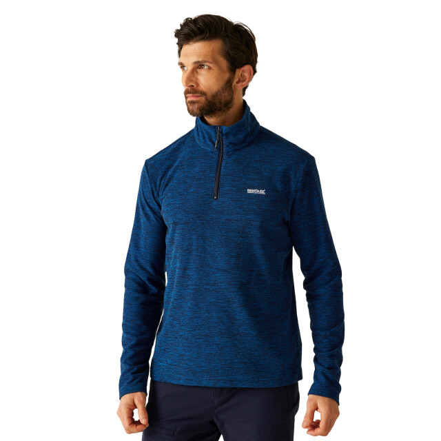 Regatta Heren thompson marl half zip fleecejack UTRG12347_snorkelblue large