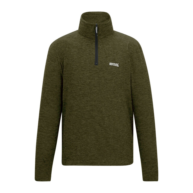 Regatta Heren thompson marl half zip fleecejack UTRG12347_olivenight large