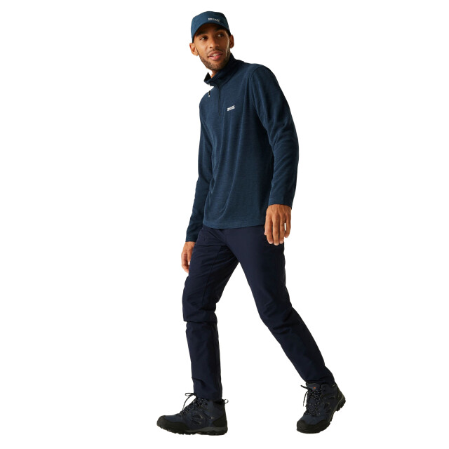 Regatta Heren thompson marl half zip fleecejack UTRG12347_moonlightdenim large