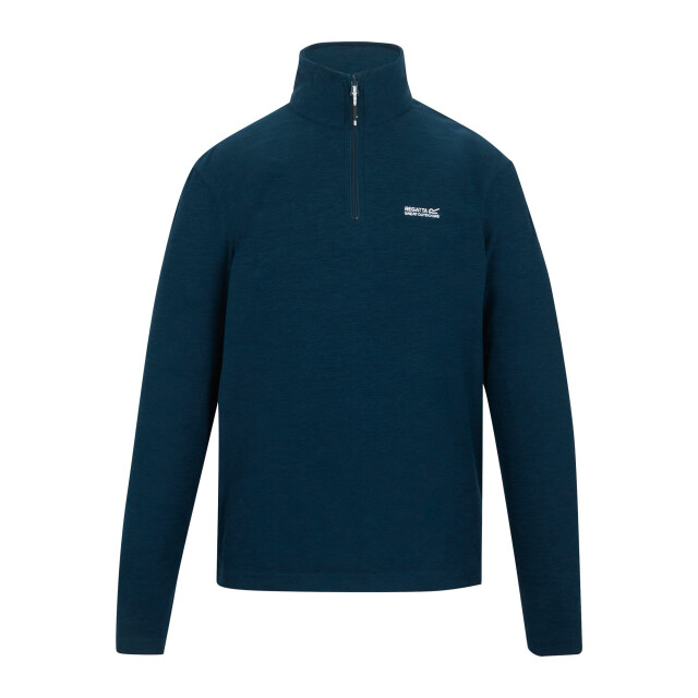 Regatta Heren thompson marl half zip fleecejack UTRG12347_moonlightdenim large