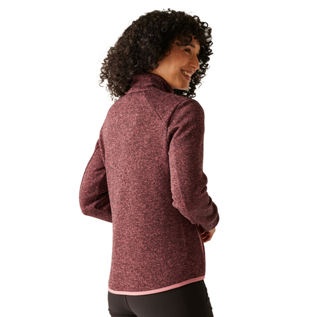 Regatta Dames newhill full zip fleecejack UTRG12326_dustyrose large Regatta Dames newhill full zip fleecejack UTRG12326_dustyrose large