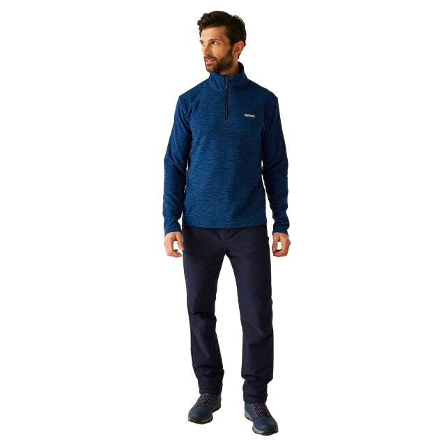 Regatta Heren thompson marl half zip fleecejack UTRG12347_snorkelblue large