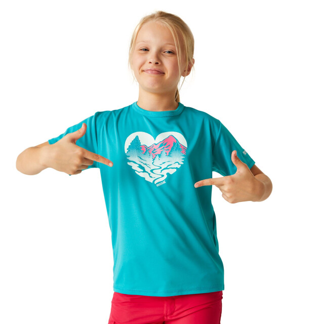 Regatta Kinderen/kinderen alvardo viii hart t-shirt UTRG9721_tahoeblue large