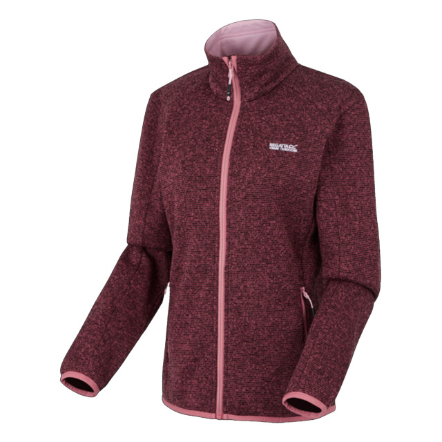 Regatta Dames newhill full zip fleecejack UTRG12326_dustyrose large Regatta Dames newhill full zip fleecejack UTRG12326_dustyrose large