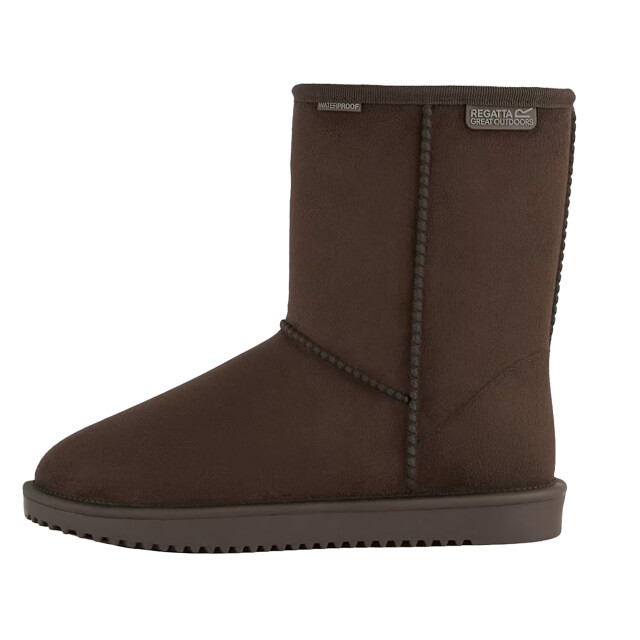 Regatta Dames risely waterdichte met bont gevoerde winterlaarzen UTRG9808_chocolate large