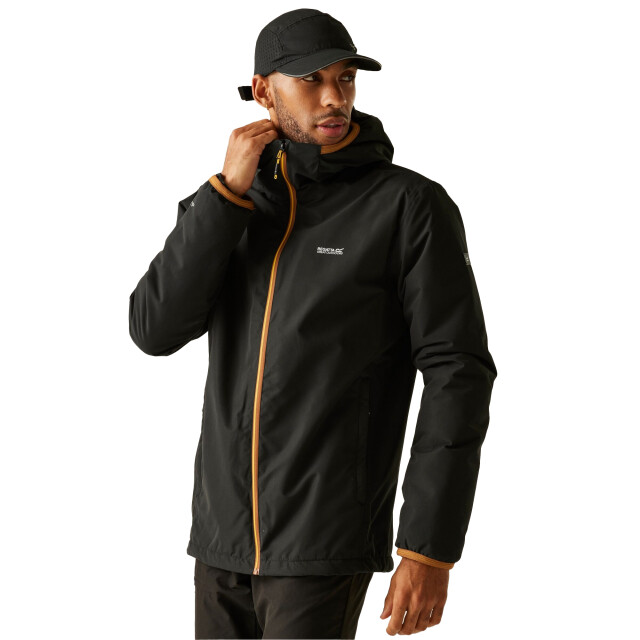 Regatta Caspen waterdichte jas heren UTRG12338_black large Regatta Caspen waterdichte jas heren UTRG12338_black large