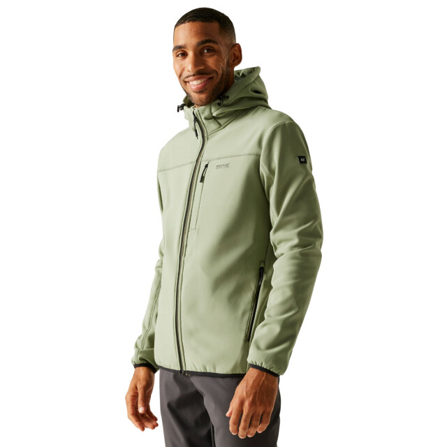 Regatta Heren ossek soft shell jas UTRG12358_oilgreen large