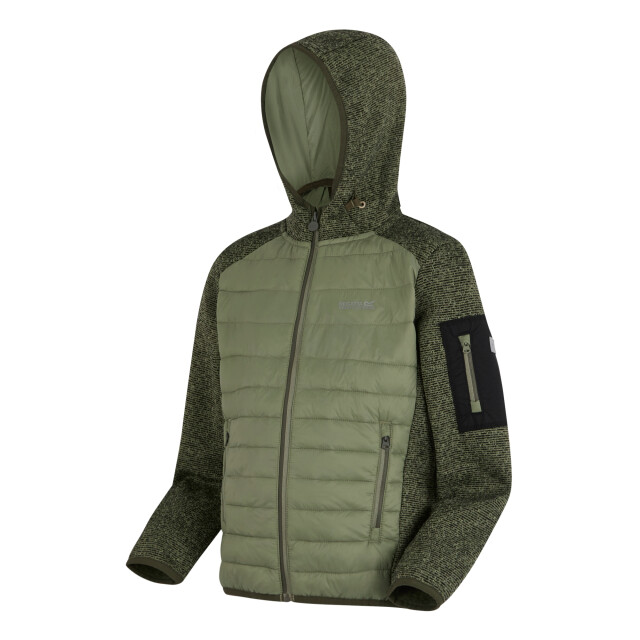 Regatta Kinder/kinder newhill hybride jas UTRG12308_oilgreen large