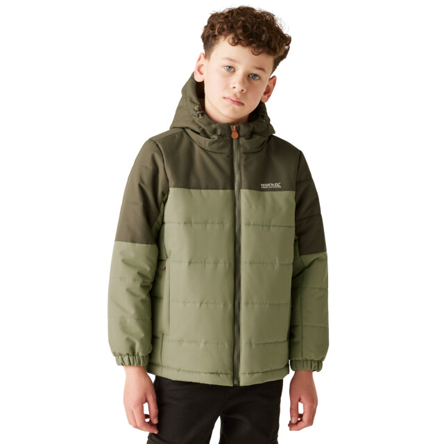 Regatta Lofthouse geïsoleerde jas voor kinderen/kinderen UTRG12310_olivenightoilgreenpumpkinspice large