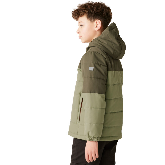 Regatta Lofthouse geïsoleerde jas voor kinderen/kinderen UTRG12310_olivenightoilgreenpumpkinspice large