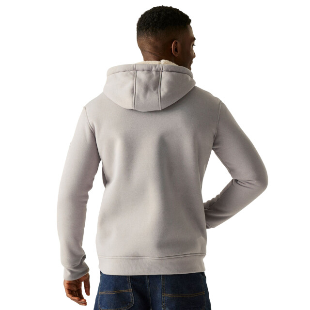 Regatta Heren naddle fleece full zip hoodie UTRG12321_greymarl large Regatta Heren naddle fleece full zip hoodie UTRG12321_greymarl large