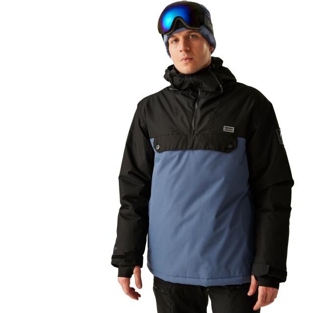 Dare2b Heren freeride ii colour block overhead ski jas UTRG12292_blueindigo large