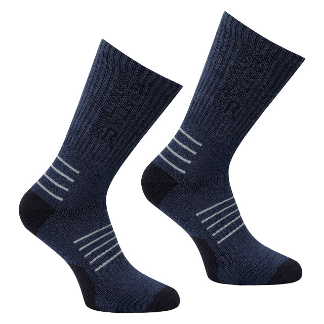 Regatta Bamboe crew sokken heren UTRG12283_navydarksteel large