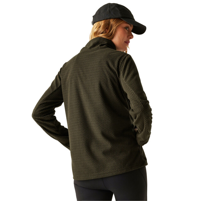 Regatta Dames heidy full zip fleece UTRG12315_darkkhaki large