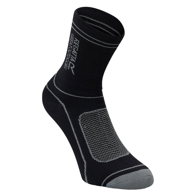 Regatta Unisex waterdichte crew sokken voor volwassenen UTRG12293_blackgranite large