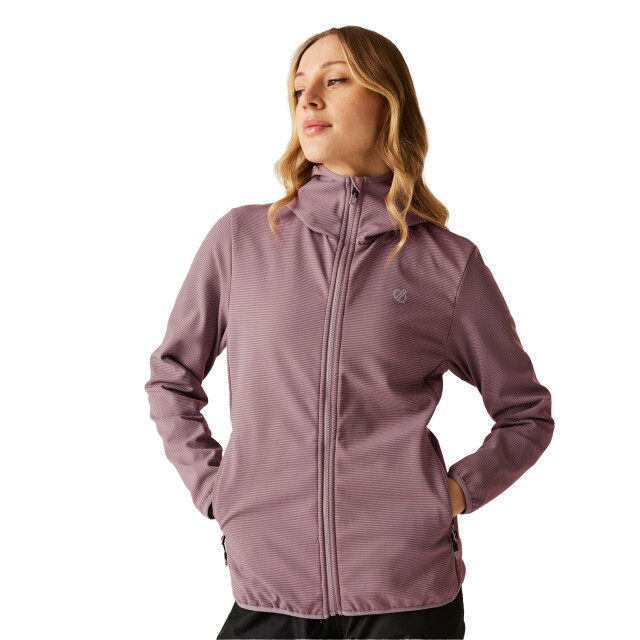 Dare2b Dames iced soft shell jas UTRG12280_heather large