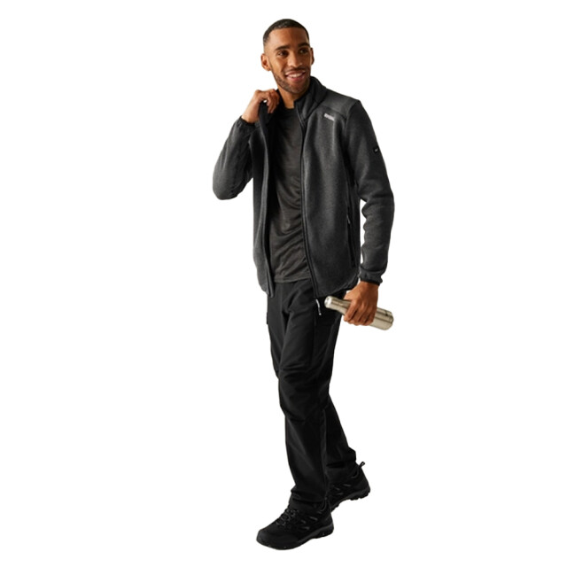 Regatta Heren torrens full zip fleecejack UTRG12253_black large