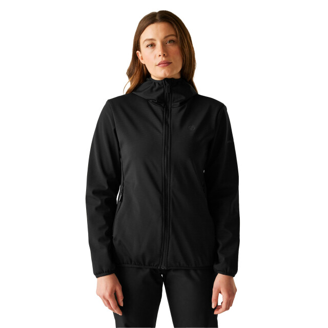 Dare2b Dames iced soft shell jas UTRG12280_black large