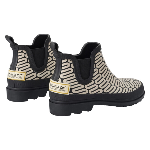 Regatta Dames orla kiely wiggle mid cut wellington laarzen UTRG12259_monochrome large