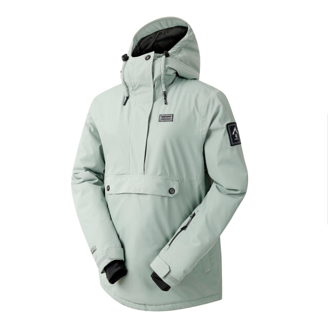 Dare2b Dames snowburst ii overhead ski jas UTRG12244_glaciergreen large