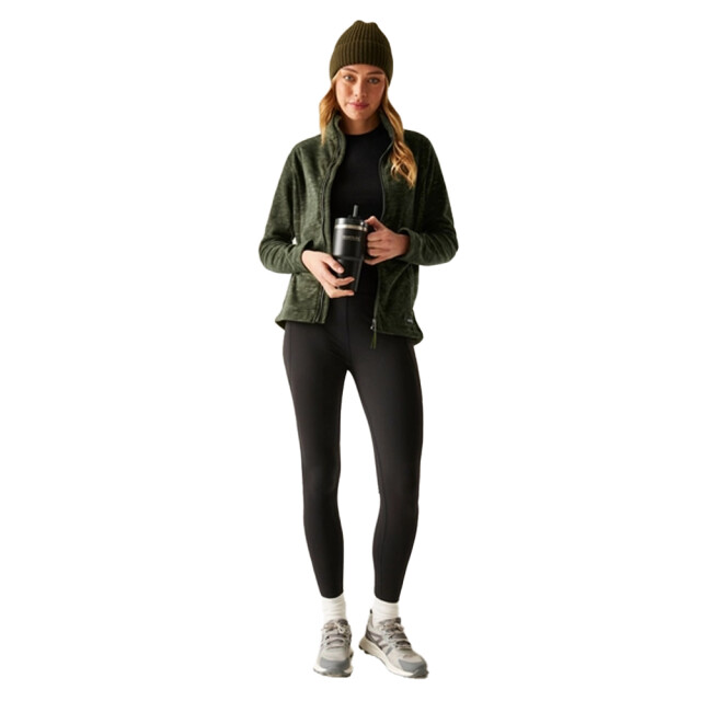 Regatta Dames mayse full zip fleecejack UTRG12249_darkkhaki large