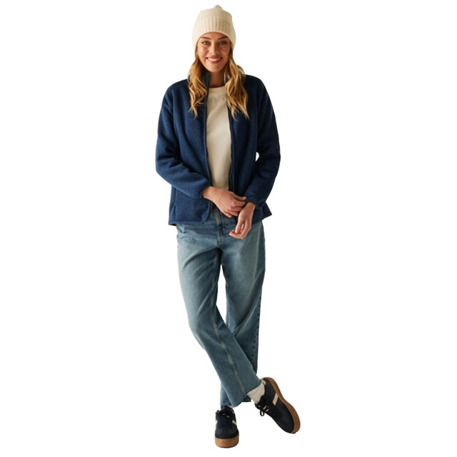 Regatta Dames mellrey full zip fleece UTRG12316_navy large Regatta Dames mellrey full zip fleece UTRG12316_navy large