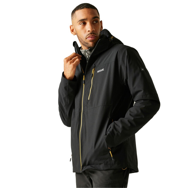 Regatta Heren wentwood 3 in 1 jas UTRG12235_black large Regatta Heren wentwood 3 in 1 jas UTRG12235_black large