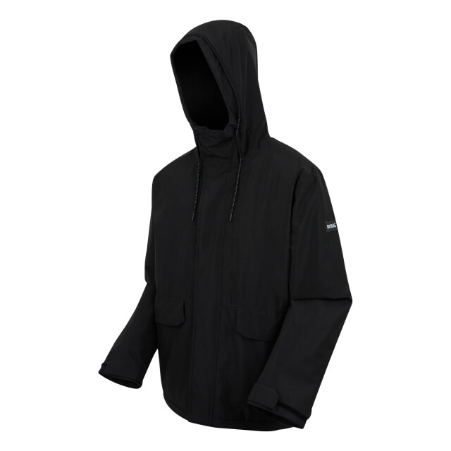 Regatta Heren sterlings geïsoleerde waterdichte jas UTRG12236_black large