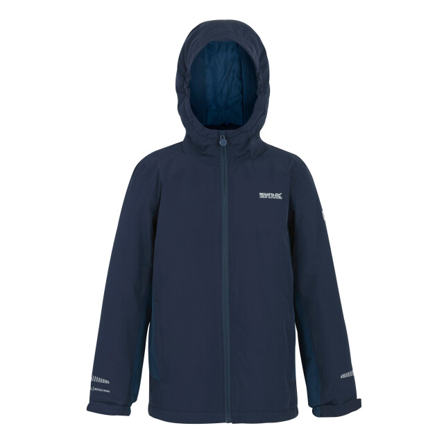 Regatta Hurdle geïsoleerde waterdichte jas voor kinderen UTRG12234_navymoonlightdenim large