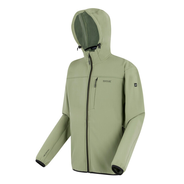 Regatta Heren ossek soft shell jas UTRG12358_oilgreen large