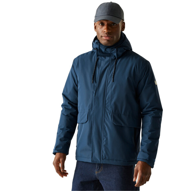 Regatta Heren sterlings geïsoleerde waterdichte jas UTRG12236_moonlightdenimnavy large