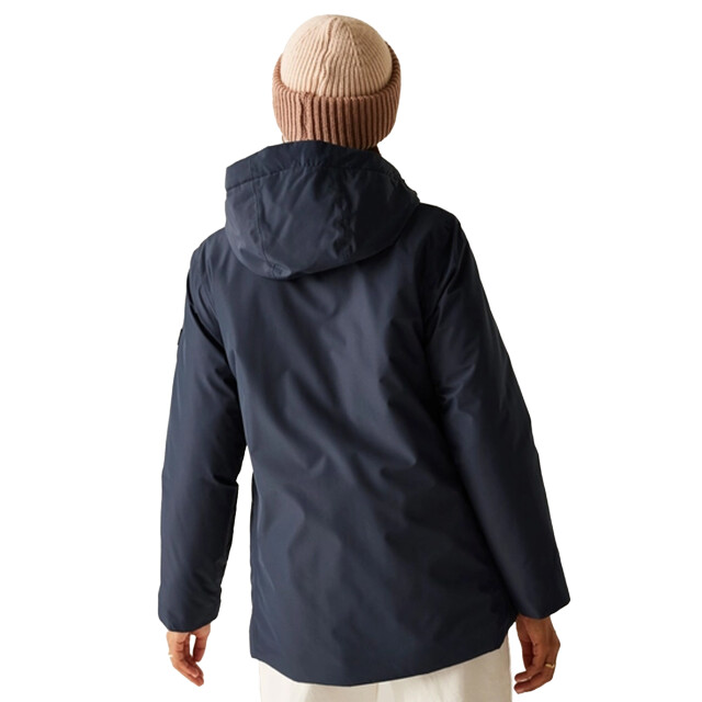 Regatta Dames melane geïsoleerde waterdichte jas UTRG12343_navyblack large