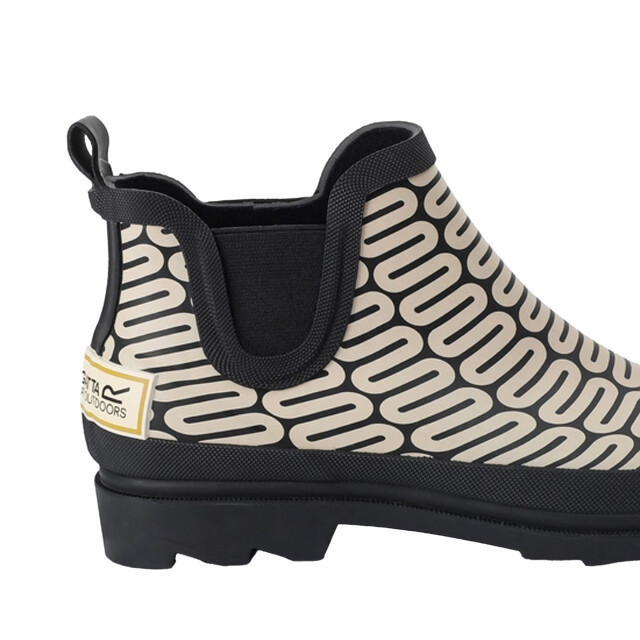 Regatta Dames orla kiely wiggle mid cut wellington laarzen UTRG12259_monochrome large