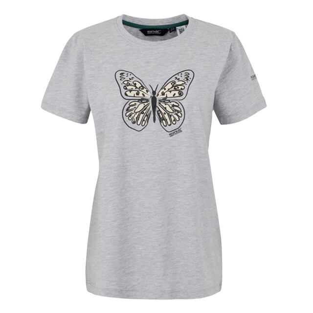 Regatta Dames filandra vx vlinder t-shirt UTRG12261_greymarl large