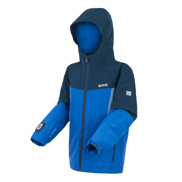 Regatta Kinderen/kinderen beamz geïsoleerde waterdichte jas UTRG12214_navyblue large